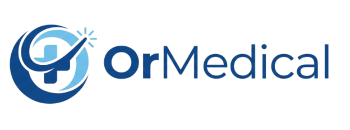 Logotipo OrMedical - Distribuidora Oficial de Laserterapia